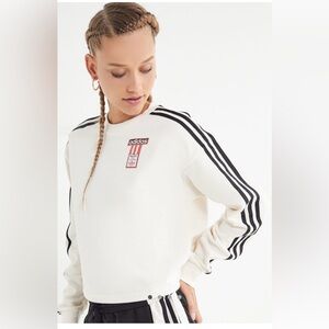 Adidas Adibreal Cropped Sweatshirt
